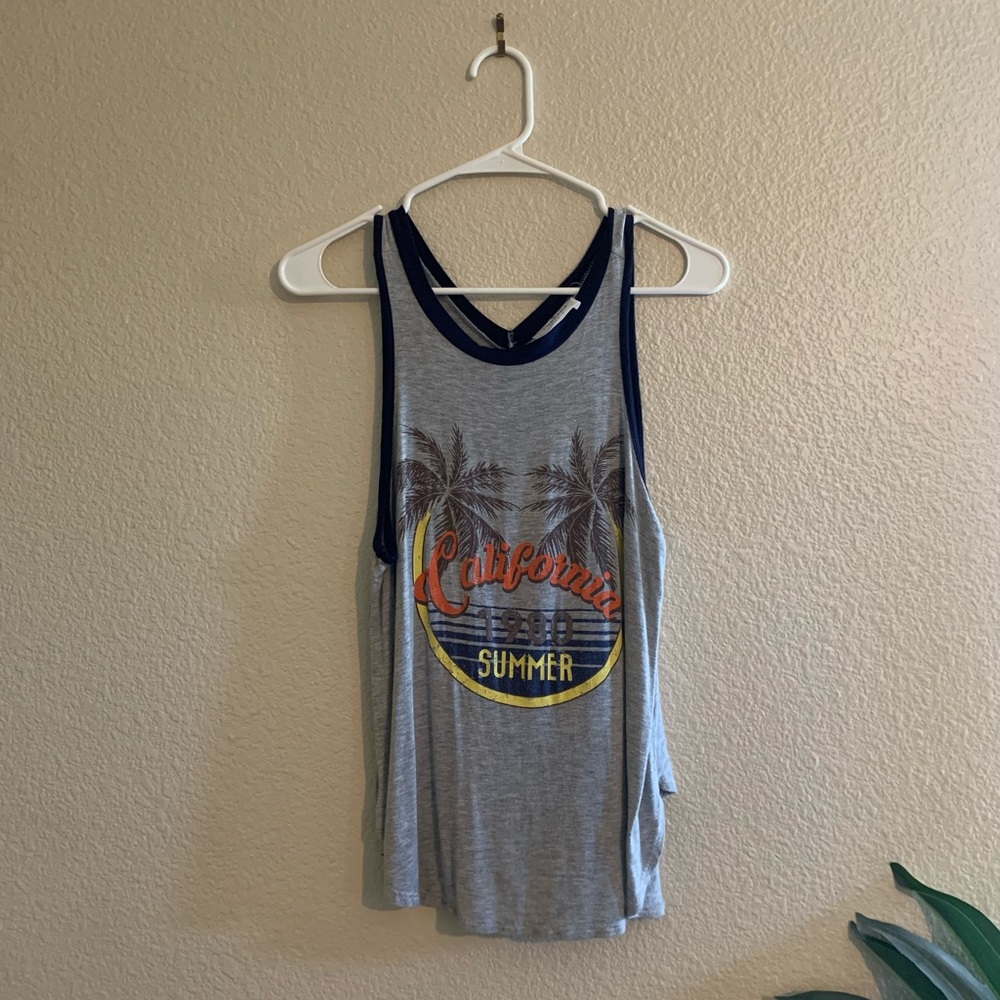 Retro California Summer Tank Top